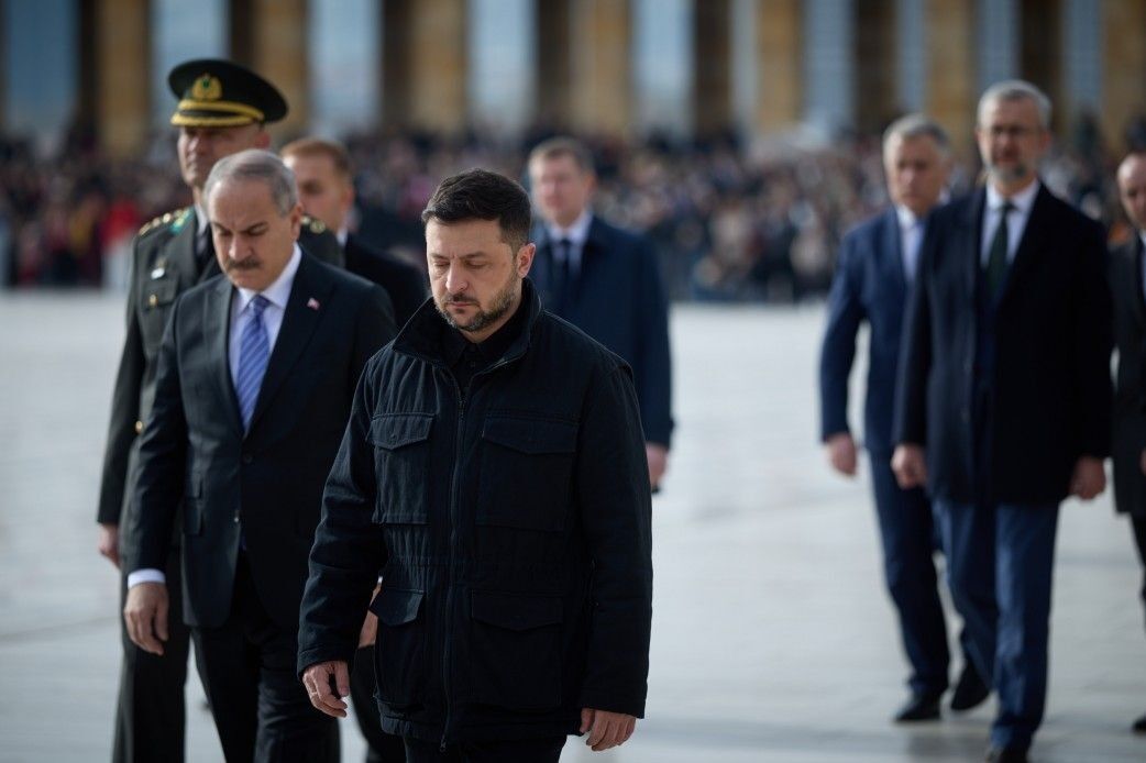 Zelenski Türkiyeye Geldi