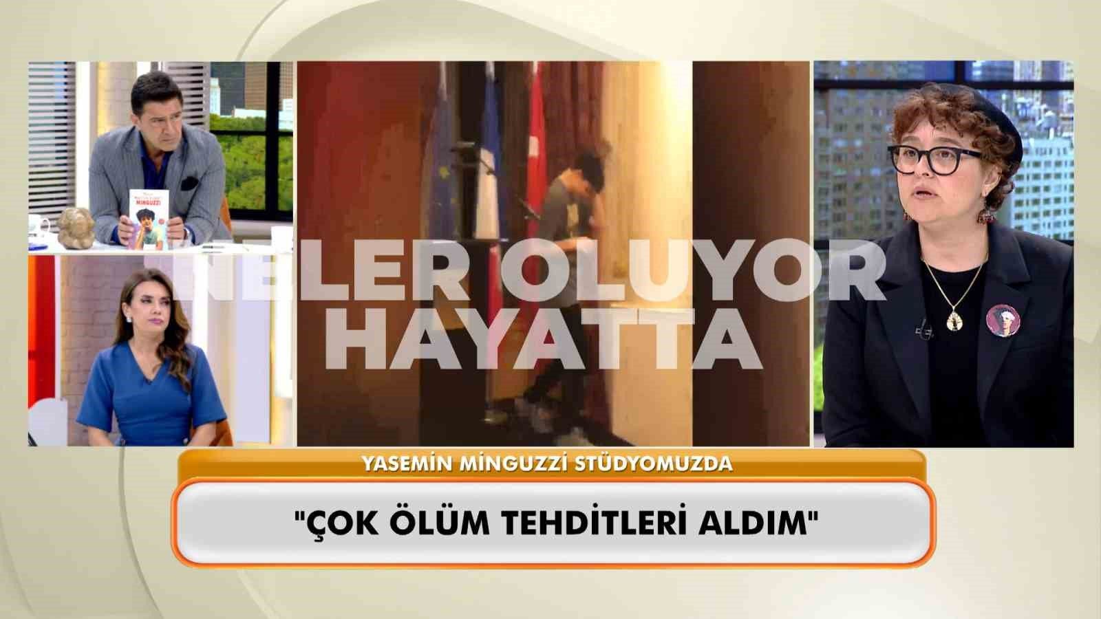 Yasemin Minguzzi, 'Neler Oluyor Hayatta' programına konuk oldu