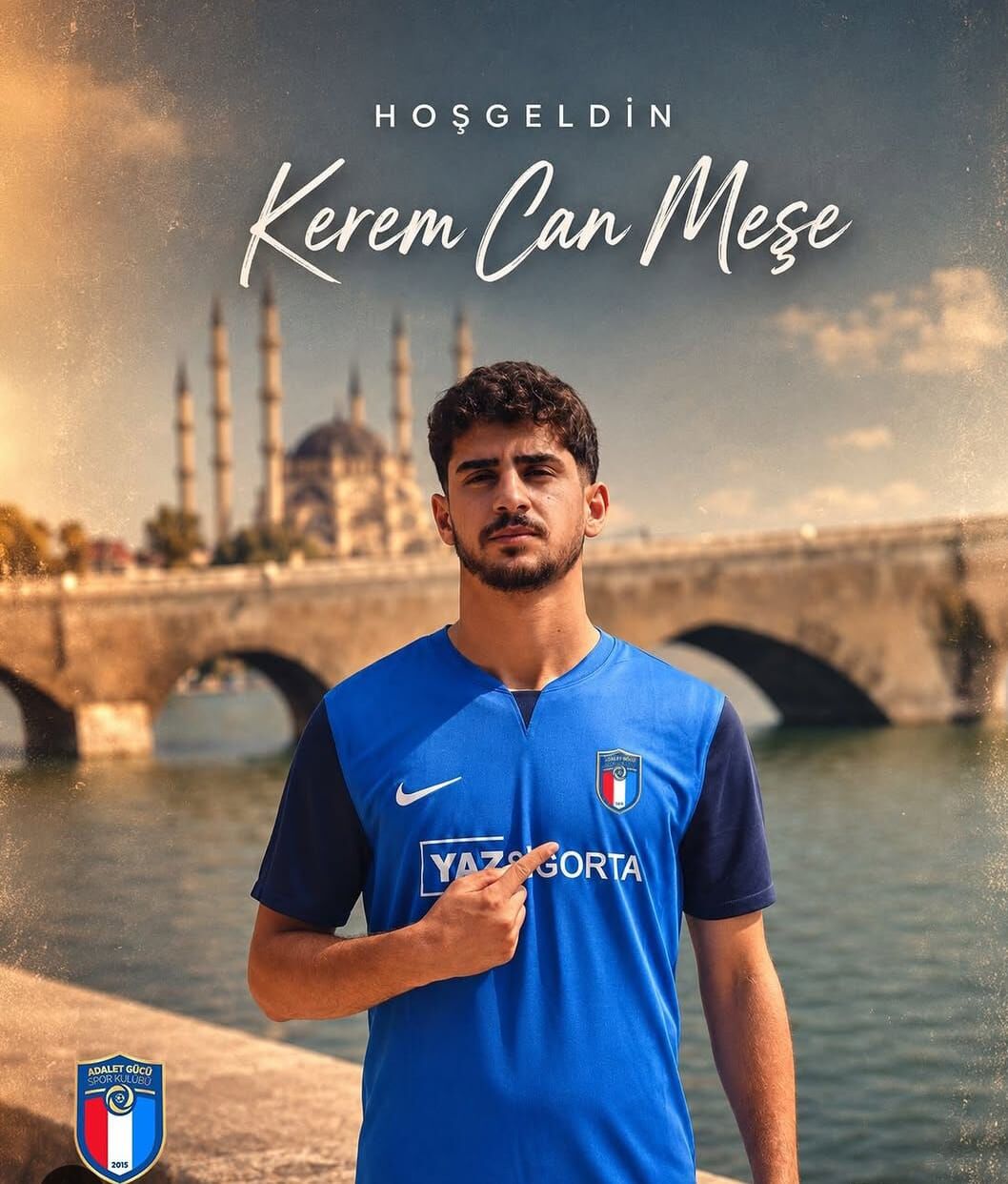 Adaletgücü’nde Transfer Hamlesi: Kerem Can Meşe İmzayı Attı