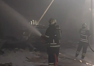 Adana Doğankent’te İş Yeri Yangını: Facia Son Anda Önledi