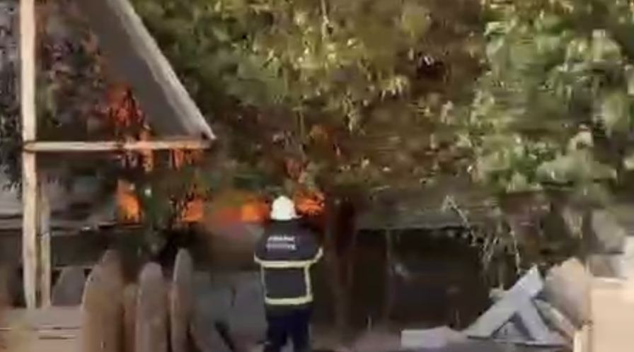 Adana Sebze Hali’nde Korkutan Yangın
