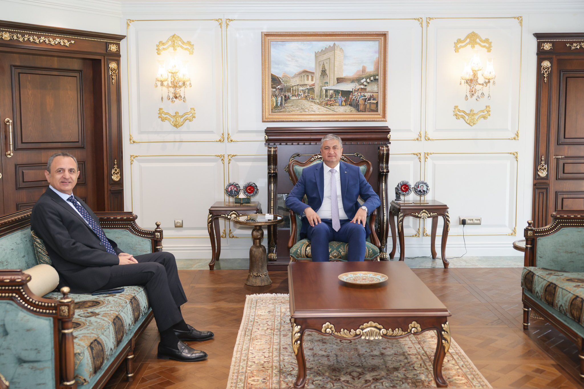 Yüreğir Belediye Başkan Vekili Tarık Özünal’dan Vali Yavuz’a Ziyaret