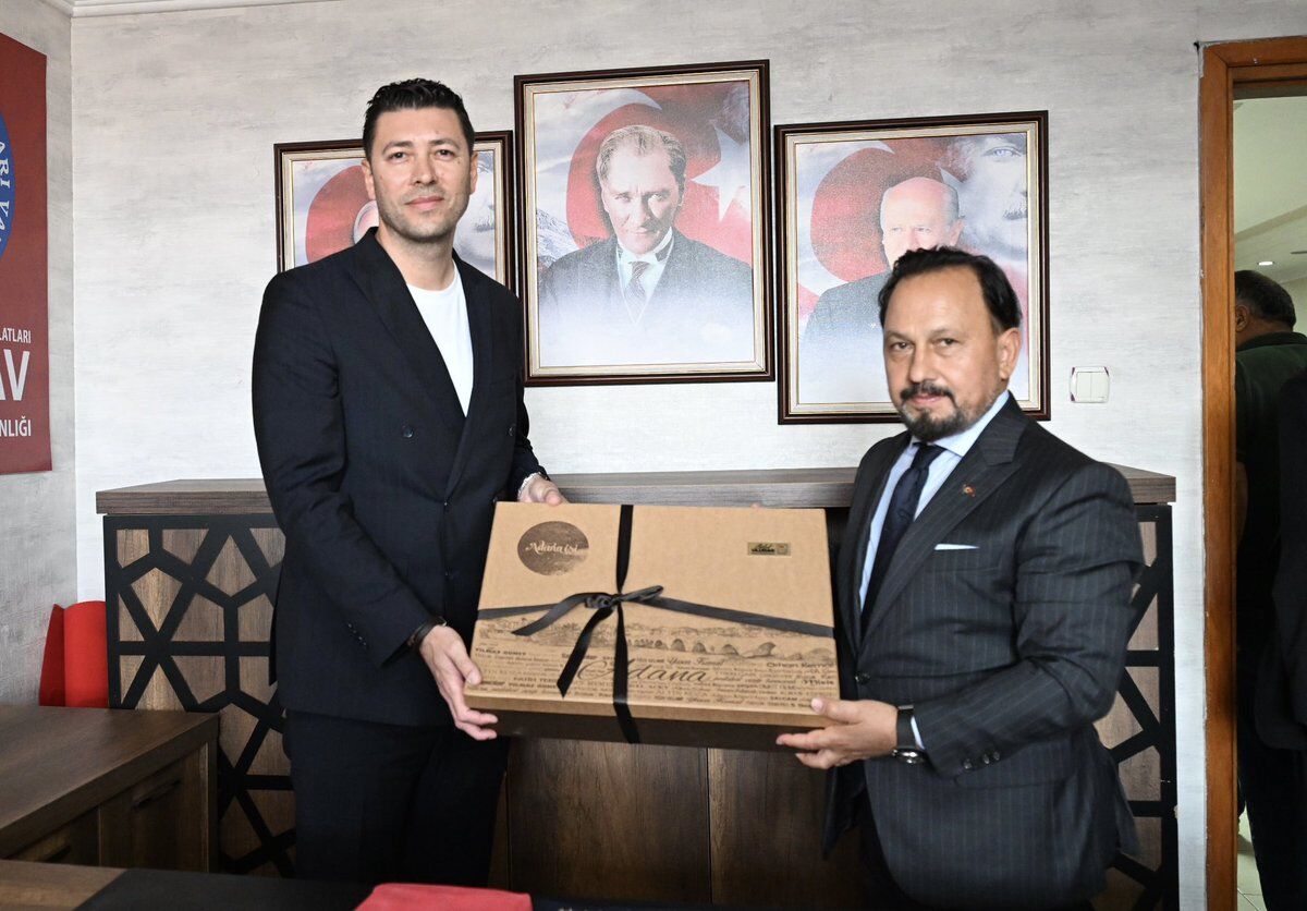 Sarıçam’dan TÜRKAV’a Güçlü Ziyaret! Kadir Gül’e Hayırlı Olsun Dileği