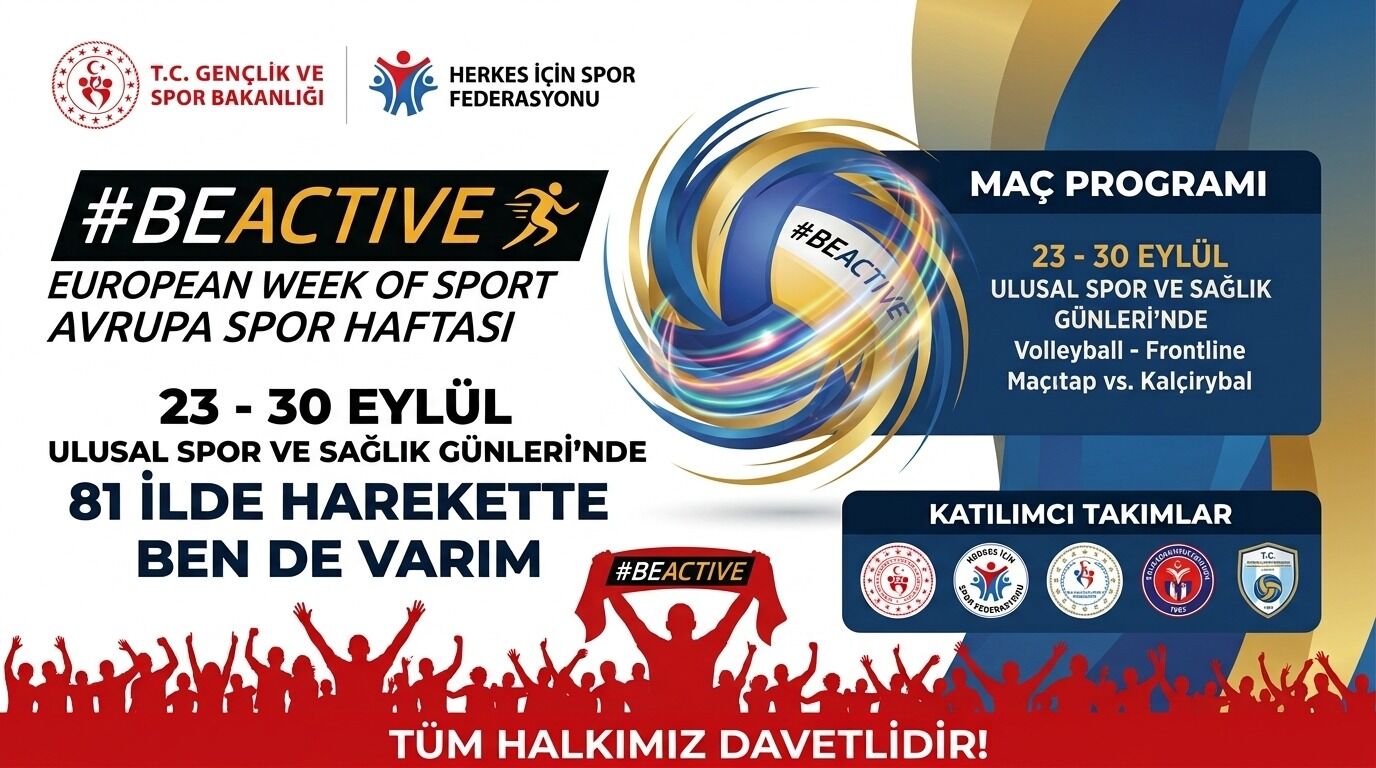 Adana’da Filenin Sultanları "Avrupa Hareketlilik Haftası" İçin Parkeye İniyor