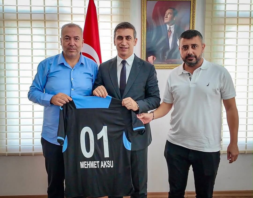 Adana Demirspor Yönetiminden Yüreğir Kaymakamı Mehmet Aksu’ya Ziyaret