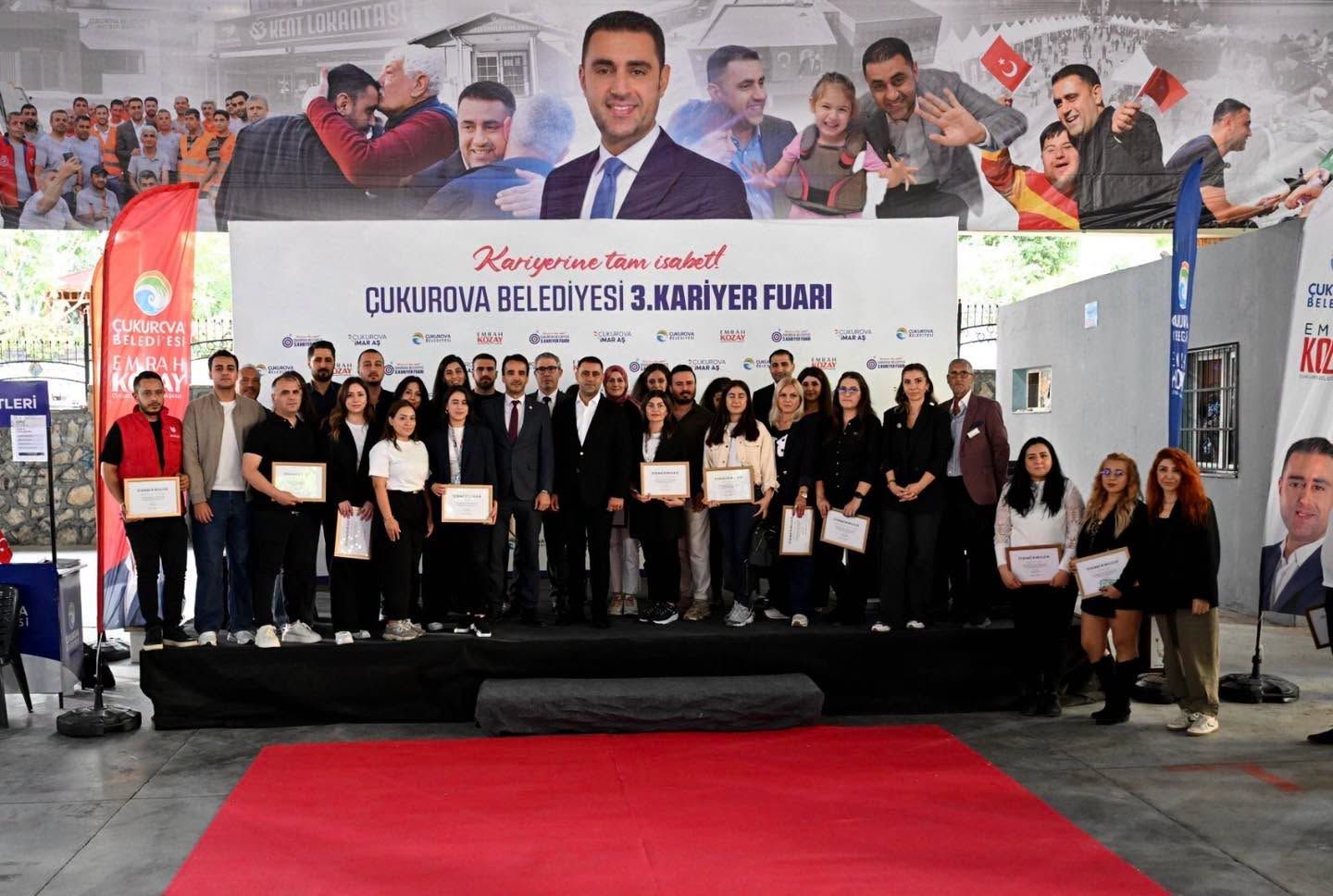 Çukurova Beledi̇yesi̇ 3. Kari̇yer Fuari İş Arayanlarla İşverenleri̇ Buluşturdu (2)
