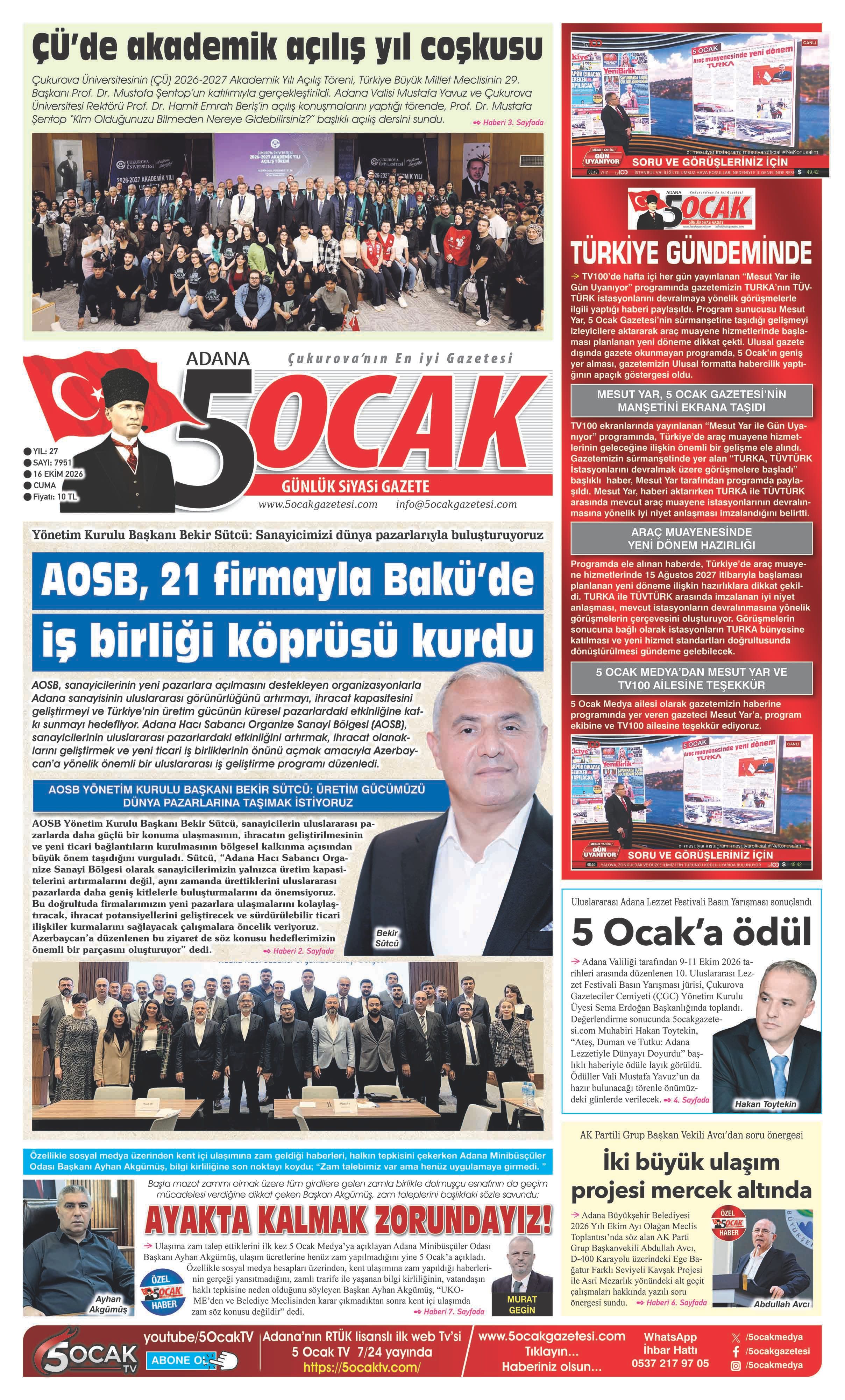 16 Kasım 2026