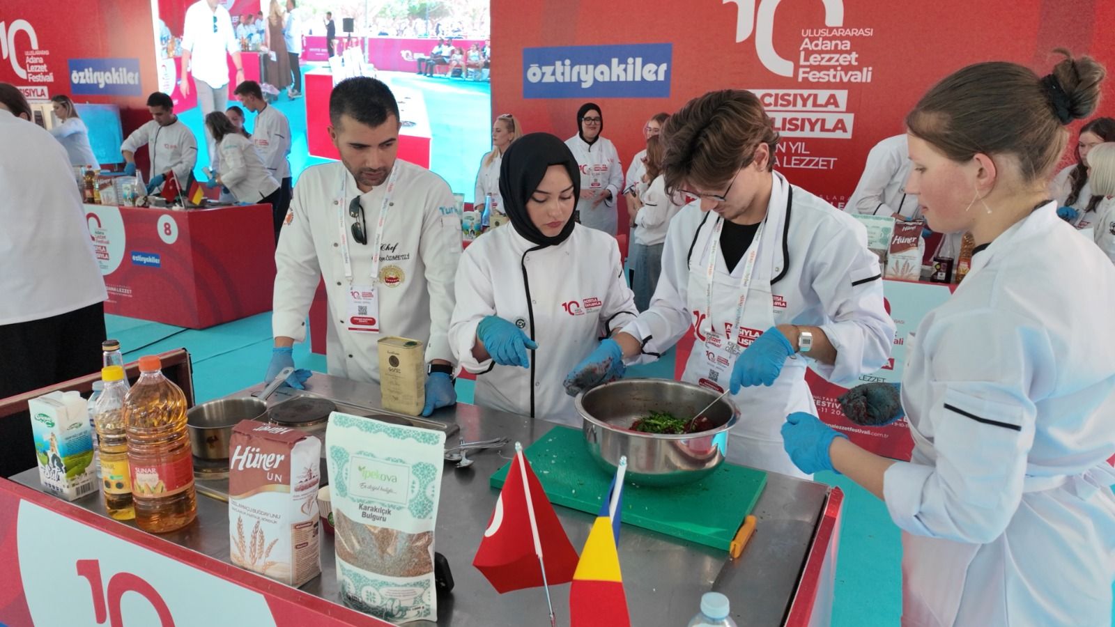 Çukurova Üniversitesi'nde Kültürlerarası Lezzet Buluşması: Erasmus Öğrencileri Adana Mutfağını Keşfetti