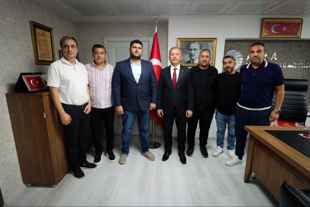 Adanaspor Başkanı Uğur Özdemir'den Loğoğlu'na Ziyaret
