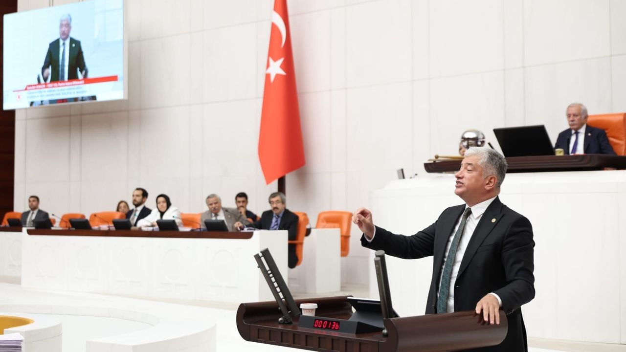 DEVA Partili Kısacık'tan Meclis'te Yükseköğretim Çıkışı