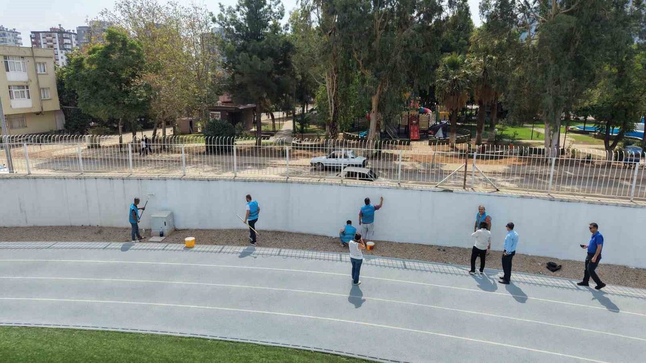 Yükümlüler Eğitim Ve Spor Alanlarını Boyadı, 12 Milyon Tl’lik Kamu Yararı Sağlandı