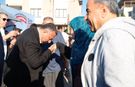 Güngör Geçer’den Kurban Kesim Alanlarında Hemşehrileriyle Bayramlaştı
