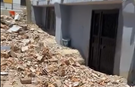 Dam Duvarı Yola Çöktü, Faciadan Dönüldü