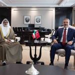 Bakan Fidan, Kuveytli mevkidaşı Al-Sabah ile bir araya geldi