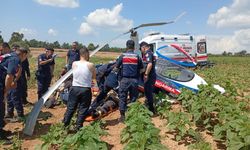 Adana'da Jandarmaya Ait Helikopter Düştü: Yaralılar Var