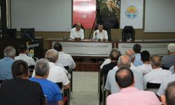 Başkan Vekili Güngör Geçer, Seyhan Muhtarlarıyla Bir Araya Geldi