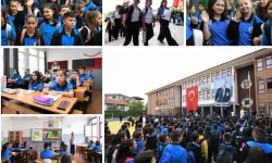 İlk ders 'yeşil vatan' temasıyla başladı