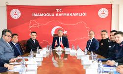 İmamoğlu’nda Önemli Toplantı: Vali Yavuz’dan Üretim ve Eğitim Mesajı