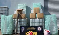 Seyhan’da Bir Depoda 2 Ton Kaçak Alkol Ele Geçirildi