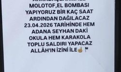 Adana'da Kan Donduran Tehdit: "Okula ve Karakola Saldıracağız" Diyen Şahsa TEM Operasyonu!