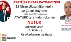 TESUD Adana'dan Tarihi Buluşma: Meclisin Açılışı 'Orijinal Nutuk'tan Anlatılacak!