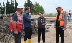 Ceyhan’ın İlk Araç Üst Geçit Köprüsü Yükseliyor
