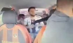 Taksi Şoförünü Rehin Aldı: Şehir Merkezinde Korku Dolu Anlar Kamerada