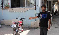 Adana’da Film Gibi Motosiklet Hırsızlığı