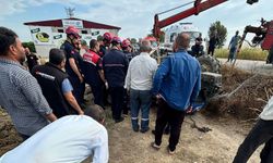 Yüreğir’de Korkunç Kaza: Vinçle Çıkarıldı