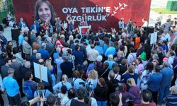 Seyhan’da Oya Tekin’e Destek Mitingi Sürüyor