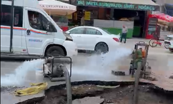 Adana'da İçme Suyu Borusu Patladı
