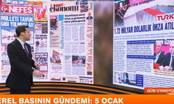 5 Ocak Gazetesi'nin Manşeti TV 100 Ekranında Ses Getirdi