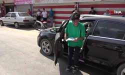 Sınava 1 Dakika Kala Geldi, Heyecandan El Frenini Çekmeyi Unuttu