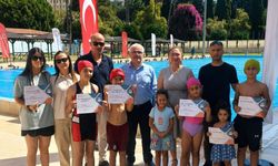 "Yüzme Bilmeyen Kalmasın" Projesinde Sertifika Heyecanı