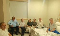 Tufanbeyli Belediye Başkanı Ahmet Aktürk'e Geçmiş Olsun Ziyaretleri Sürüyor