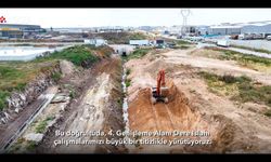 AOSB'den Dev Altyapı Hamlesi! Taşkın Riskine Karşı 1 Kilometreyi Aşan Dere Islahı
