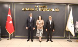 Sunay Karamık'tan AK Parti Adana İl Başkanı Mustafa Özkan'a Destek Ziyareti