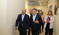 Nacar ve Aytek, Adana Şehir Hastanesi'nde İncelemelerde Bulundu
