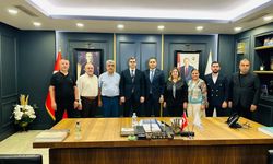 AK Parti Sarıçam Teşkilatı'ndan İl Başkanı Mustafa Özkan'a Hayırlı Olsun Ziyareti