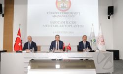 Vali Yavuz, Sarıçam'ın 69 Mahalle Muhtarıyla Bir Araya Geldi