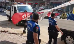 Adana’da Kaldırım İşgali Denetimi: Uyarılara Uymayan Esnafın Malzemelerine El Konuldu