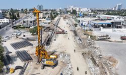 Adana'da Asri Mezarlık Önü Alt Geçit Projesi Hızla İlerliyor