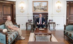 Yeni İl Jandarma Komutanı Nejdet Karaca Vali Yavuz'u Ziyaret Etti