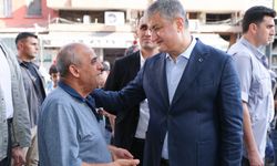 Adana Valisi Mustafa Yavuz, Obalar Caddesi’nde Esnafı Ziyaret Etti