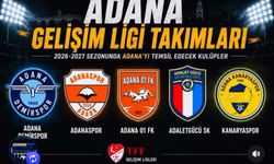 Adana'nın 5 Kulübü Gelişim Ligleri'nde Mücadele Edecek