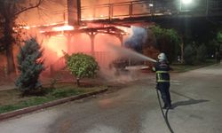 Merkez Park’ta Yangın Paniği: Alevler Asma Köprüye Sıçradı