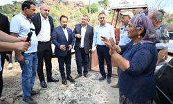 MHP Adana Heyetinden Yangın Bölgelerine Ziyaret: