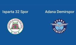 İlk Yarı Sonucu: Isparta 32 Spor: 1- Adana Demirspor: 1