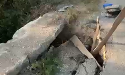 Seyhan’da Yol Çöktü, Kaza Meydana Geldi!
