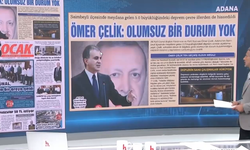 5 Ocak Gazetesi’nin Sürmanşeti Ulusal Medyada: Ömer Çelik’in Mesajı Halk TV Ekranlarında